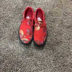 Vans slip ons